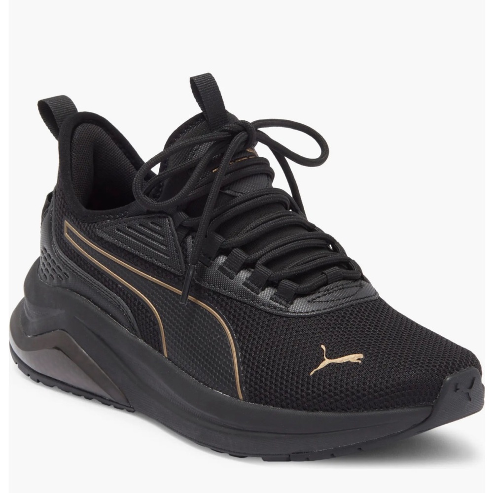 PUMA (Women) BRAND NEW amplifier sneaker - Black Gold
